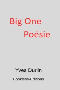 Big One Poésie_cover