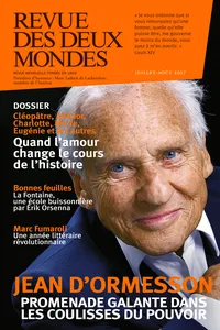 Revue des Deux Mondes juillet août 2017_cover
