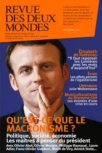 Revue des Deux Mondes octobre 2017_cover