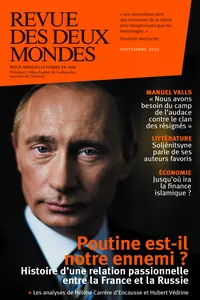 Revue des Deux Mondes septembre 2015_cover