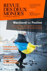 Revue des Deux Mondes juin 2014_cover