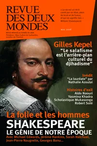Revue des Deux Mondes mai 2016_cover