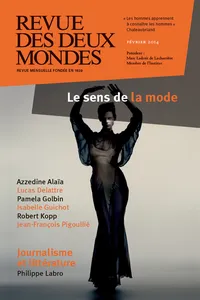 Revue des Deux Mondes février 2014_cover