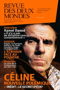 Revue des Deux Mondes mai 2017_cover