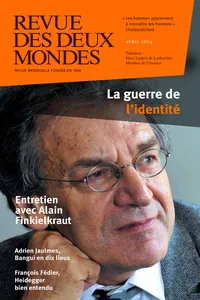 Revue des Deux Mondes avril 2014_cover