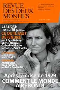 Revue des Deux Mondes février 2021_cover