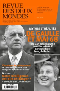 Revue des Deux Mondes mai 2018_cover