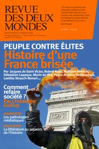 Revue des Deux Mondes avril 2019_cover