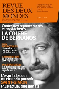 Revue des Deux Mondes avril 2022_cover
