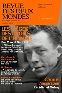 Revue des Deux Mondes février mars 2018_cover