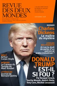 Revue des Deux Mondes novembre 2018_cover