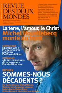 Revue des Deux Mondes février mars 2019_cover