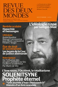 Revue des Deux Mondes septembre 2022_cover