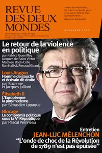 Revue des Deux Mondes novembre 2022_cover