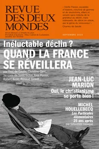 Revue des Deux Mondes septembre 2023_cover