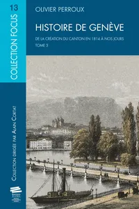 Histoire de Genève. T3_cover