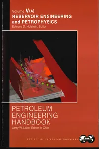 Petroleum Engineering Handbook Volume V: Reservoir Engineering and Petrophysics_cover