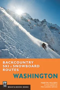 Backcountry Ski & Snowboard Routes Washington_cover