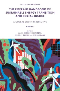The Emerald Handbook of Sustainable Energy Transition and Social Justice_cover