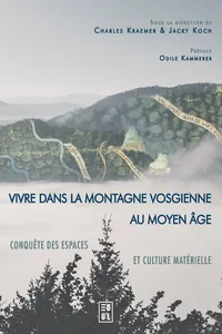 Vivre dans la montagne vosgienne au Moyen Âge_cover
