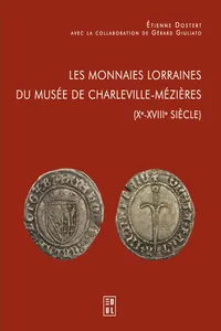 Les monnaies lorraines du Musée de Charleville-Mézières_cover