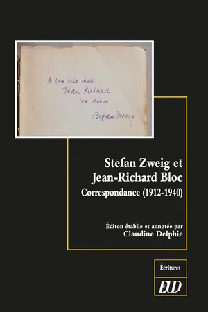Stefan Zweig et Jean-Richard Bloch