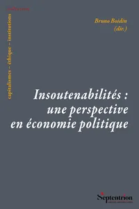 Insoutenabilités : une perspective en économie politique_cover