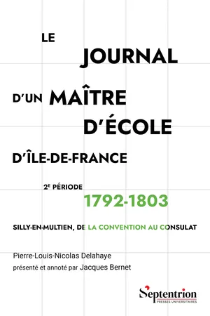 Le journal d'un maître d'école d'Île-de-France