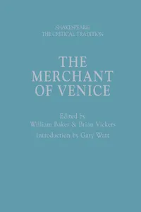 The Merchant of Venice_cover
