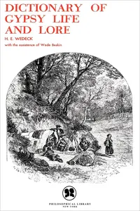 Dictionary of Gypsy Life and Lore_cover