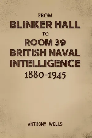 From Blinker Hall to Room 39: British Naval Intelligence 1880-1945