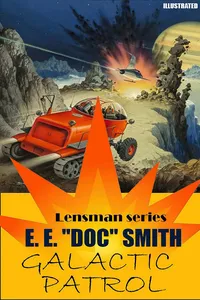 Galactic Patrol. Lensman series. Illustrated_cover