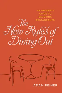 The New Rules of Dining Out_cover