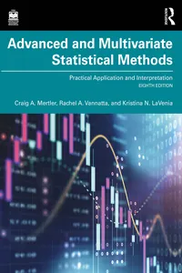 Advanced and Multivariate Statistical Methods_cover