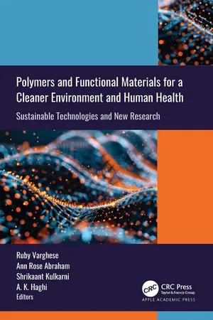 Polymers and Functional Materials for a Cleaner Environment and Human Health