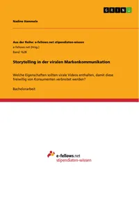 Storytelling in der viralen Markenkommunikation_cover