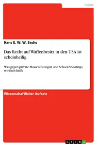 Das Recht auf Waffenbesitz in den USA ist scheinheilig_cover