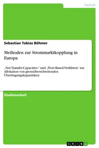 Methoden zur Strommarktkopplung in Europa_cover