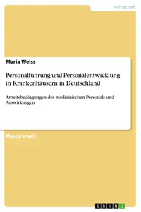 Personalführung und Personalentwicklung in Krankenhäusern in Deutschland_cover