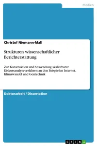 Strukturen wissenschaftlicher Berichterstattung_cover