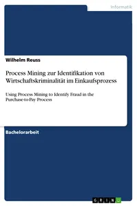 Process Mining zur Identifikation von Wirtschaftskriminalität im Einkaufsprozess_cover