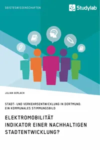 Elektromobilität. Indikator einer nachhaltigen Stadtentwicklung?_cover