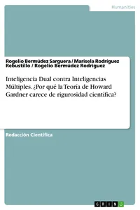 Inteligencia Dual contra Inteligencias Múltiples. ¿Por qué la Teoría de Howard Gardner carece de rigurosidad científica?_cover