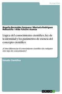 Lógica del conocimiento científico, ley de la identidad y los parámetros de esencia del concepto científico_cover