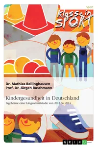Kindergesundheit in Deutschland. Ergebnisse einer Längsschnittstudie von 2012 bis 2014_cover