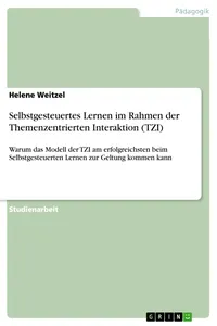 Selbstgesteuertes Lernen im Rahmen der Themenzentrierten Interaktion_cover