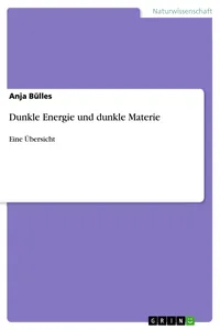Dunkle Energie und dunkle Materie_cover