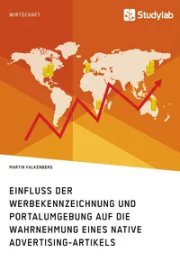 Einfluss der Werbekennzeichnung und Portalumgebung auf die Wahrnehmung eines Native Advertising-Artikels_cover