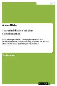 Sportrehabilitation bei einer Schulterluxation_cover
