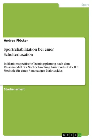 Sportrehabilitation bei einer Schulterluxation